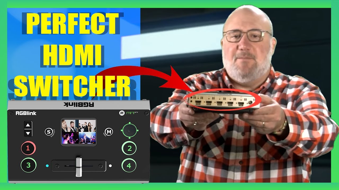 RGBlink mini Switchers Fit Perfectly in your HDMI Production