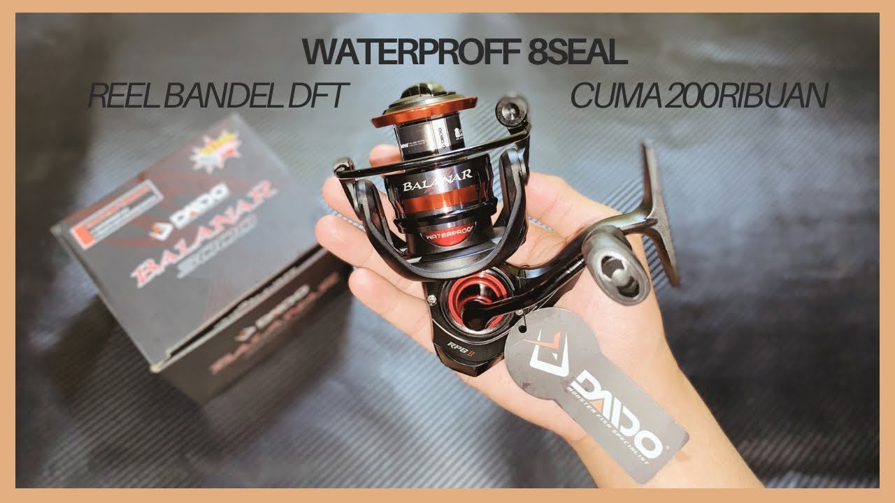 YANG GAK KEBAGIAN REEL DAIDO VENDETTA 7.0 ,  BISA SIKAT REEL DAIDO BALANAR 8.0 WATER RESISTENCE‼️