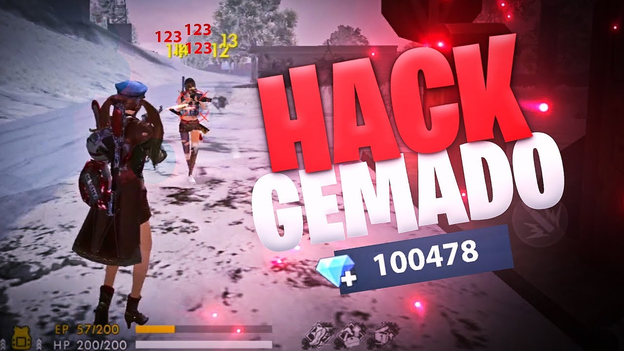 O HACK MAIS GEMADO DO FREE FIRE  , PERDEU A CONTA ?!?