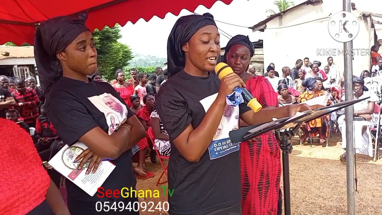 Very EMOTIONAL tribute of a WIDOW to late HUSBAND 😭😭😭😭😭😭#ghana #seeghanatv #culture