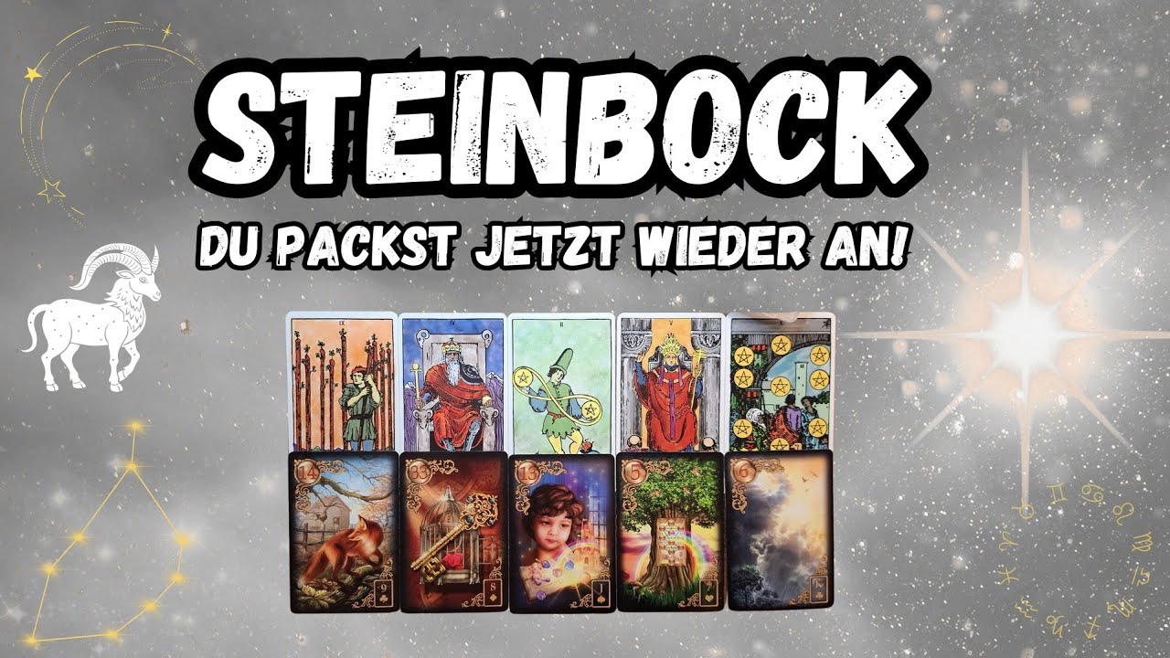 LIEBER STEINBOCK, DAS MUSST DU JETZT WISSEN! ♑️💭
