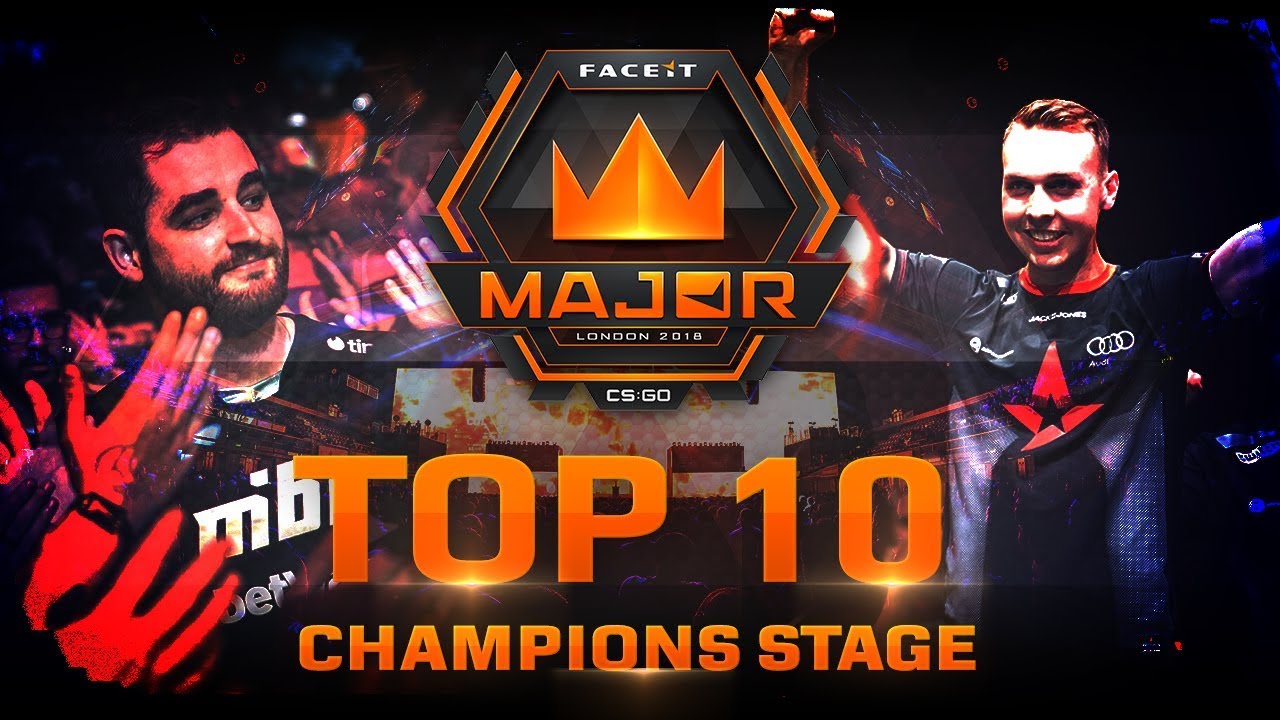 TOP 10 Plays of Champions Stage feat. s1mple, Twistzz, Fallen! (FACEIT Major: London 2018)