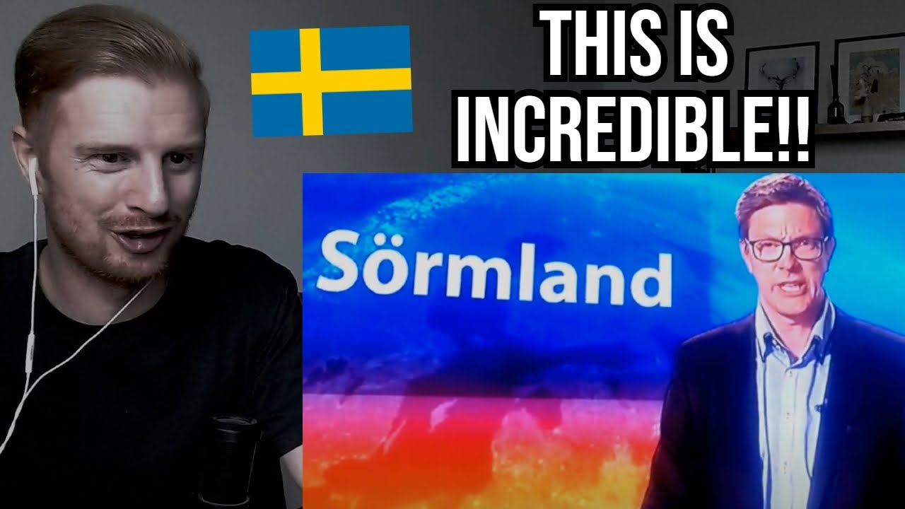Reaction To Kebab Technician (трансляция SVT Sörmland выходит из строя - Фредрик Ахль) Шведское в...