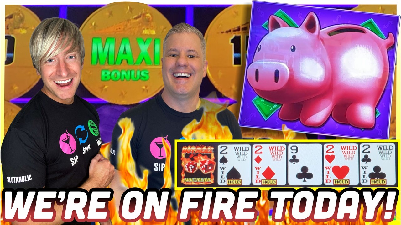 Deuces Dealt! MAXI Coin! The Big Wins Just Kept Coming 🙌🏻
