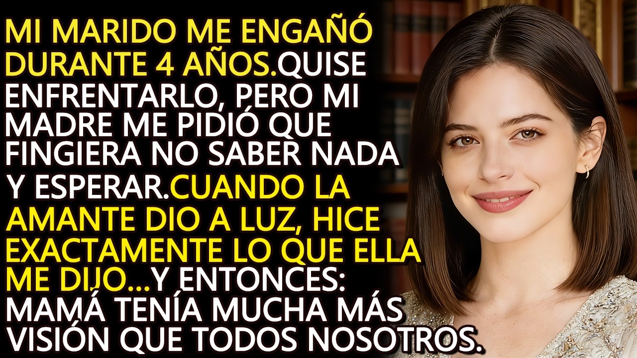 Mi marido me engañó 4 años… seguí el consejo de mi madre y le di una lección que nunca olvidará