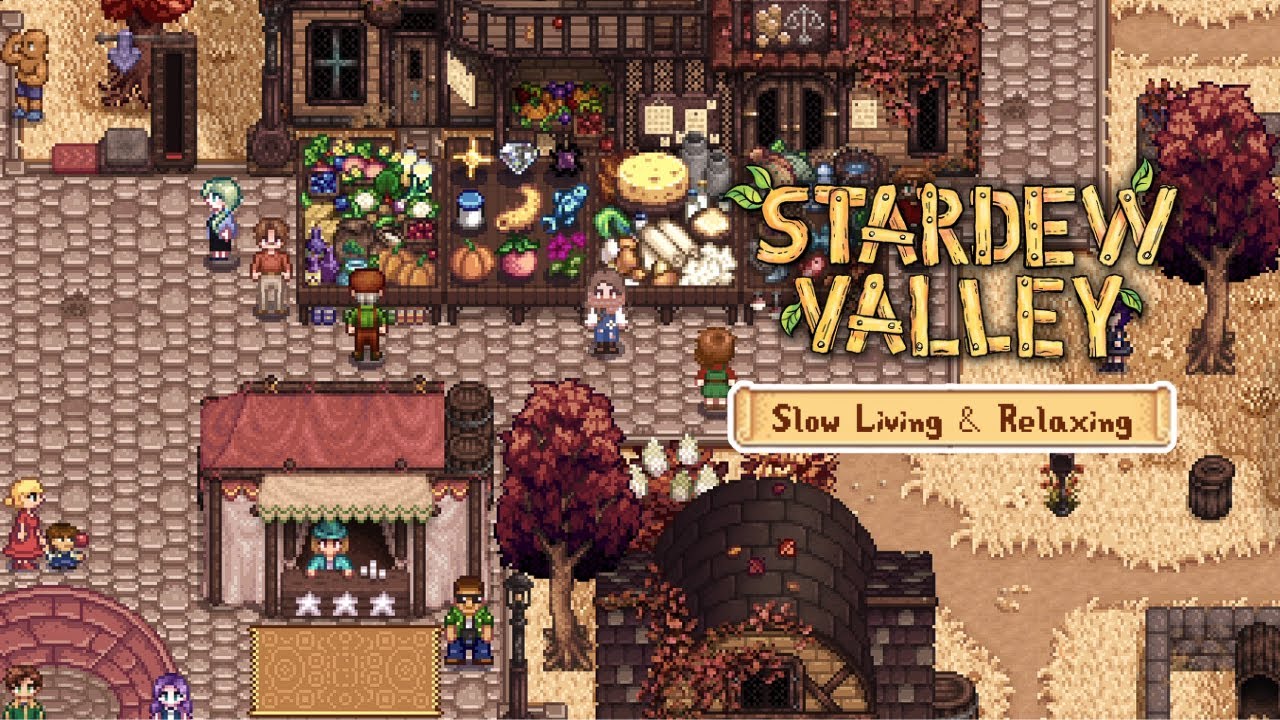 Year 1 Cozy Stardew Valley 🍎 Slow Living Gameplay No Commentary (Relax, Study, Sleep)