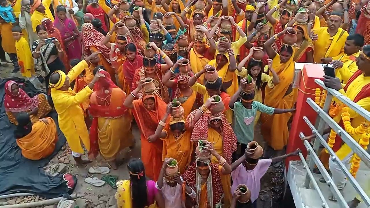 Shivratri ke Shubh avsar per Shiv mandir ka udghatan Kalash Yatra