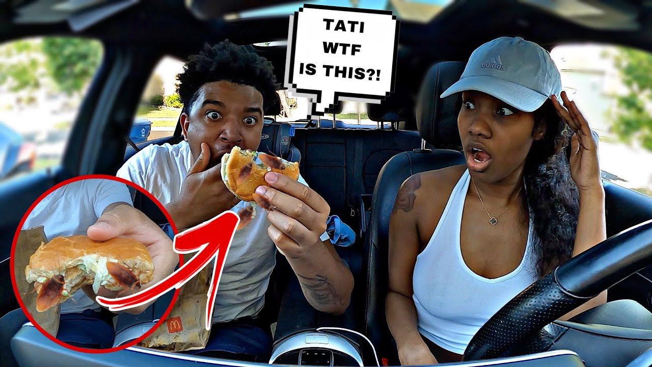 I PUT ROACHES IN MY BOYFRIENDS FOOD... HILARIOUS