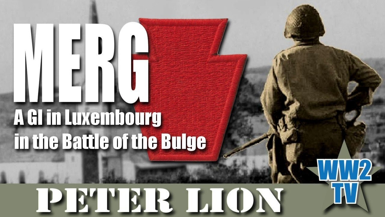 A GI in Luxembourg in the Battle of the Bulge (28th Infantry Division)