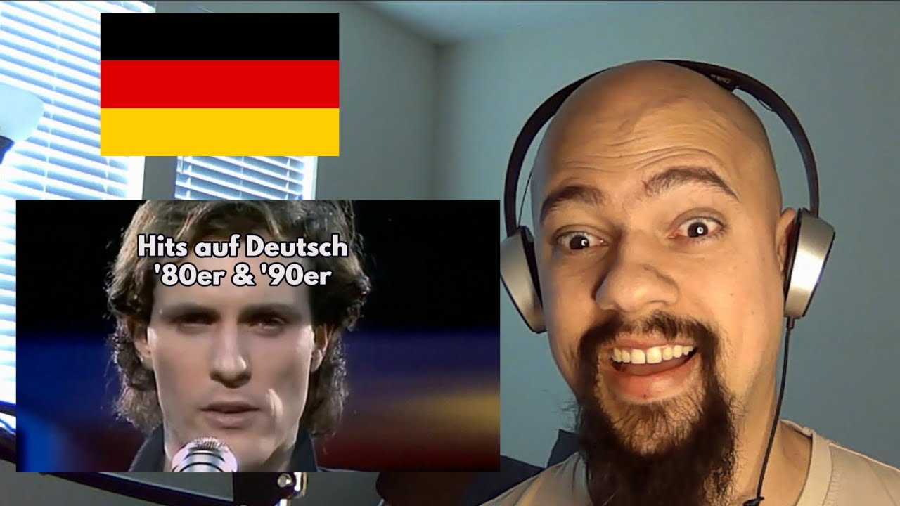 American Reacts To 100 Hit Songs in German of the '80s & '90s