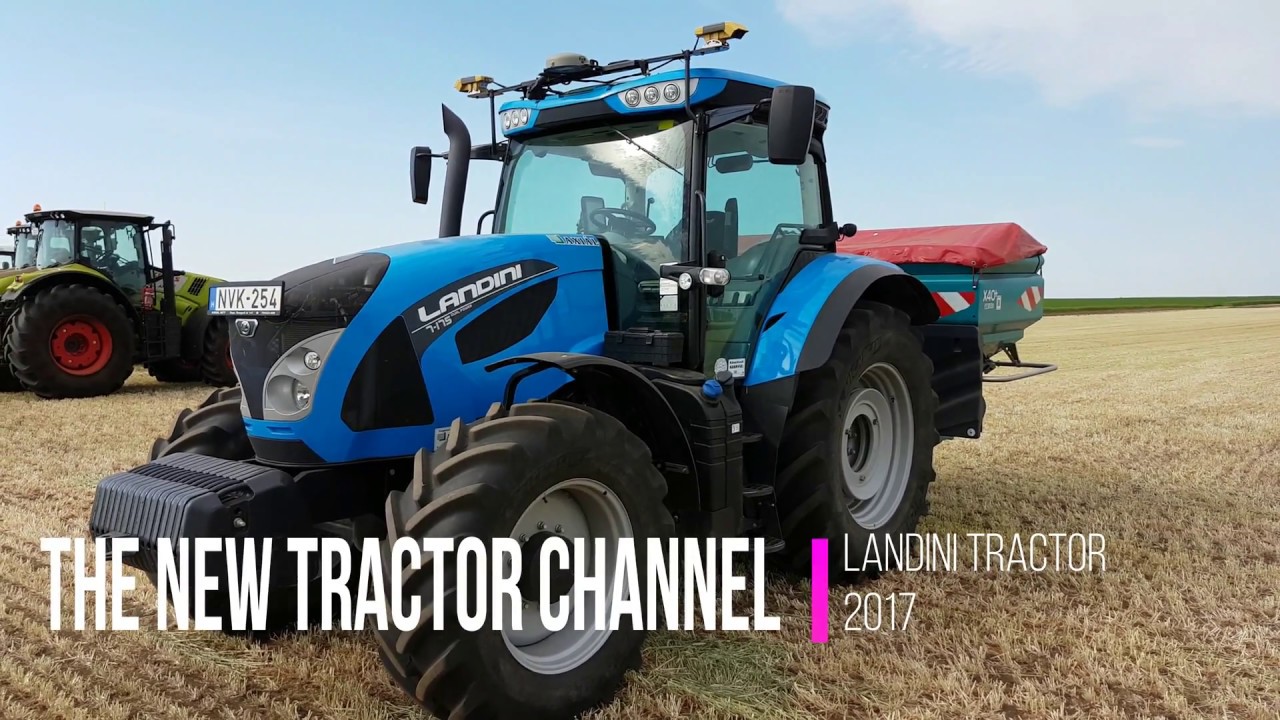 Landini traktor tractors 2017 (tractor sound 2:59-4:35)