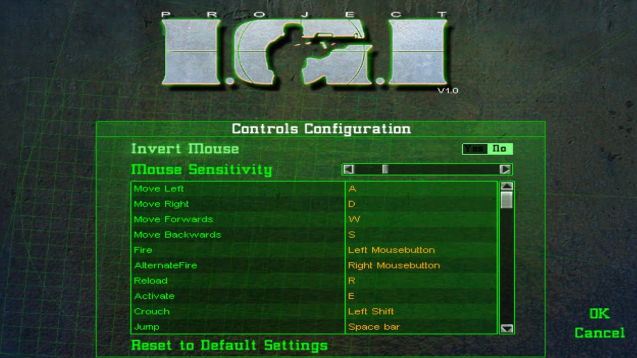 How to Set Controls In IGI 1 Accourding To Yourself For Best Gaming Experinece