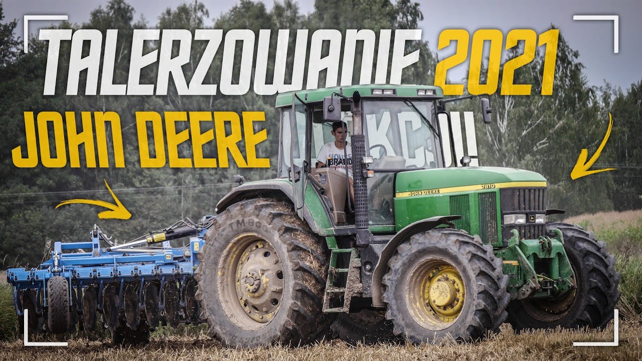Oporowe Talerzowanie ✔  ☆John Deere 7810 ☆ Ujęcia z drona ☆ ✔  [SX TEAM]