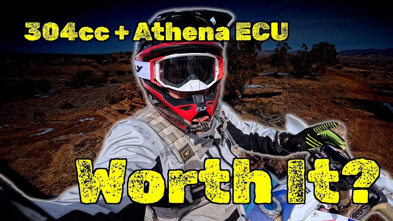 Увеличение объема двигателя WR250F + ЭБУ Athena – действительно ли это того стоит? | Реальный опы...