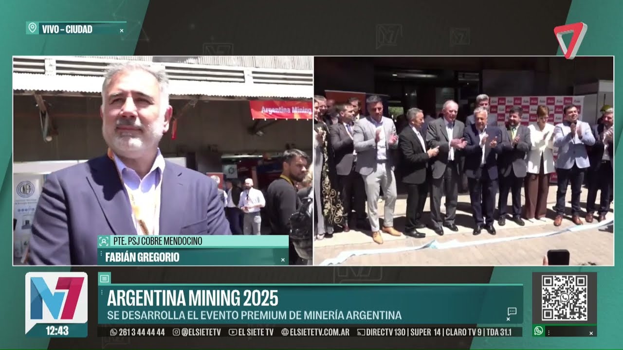 Se desarrolla Argentina Mining 2025 en la Nave Cultural