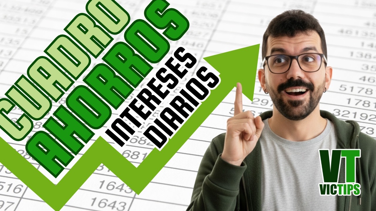 Simulador de Cuenta de Ahorros en Excel/Google Sheets | Intereses Diarios, Dep&oacute;sitos y Retiros