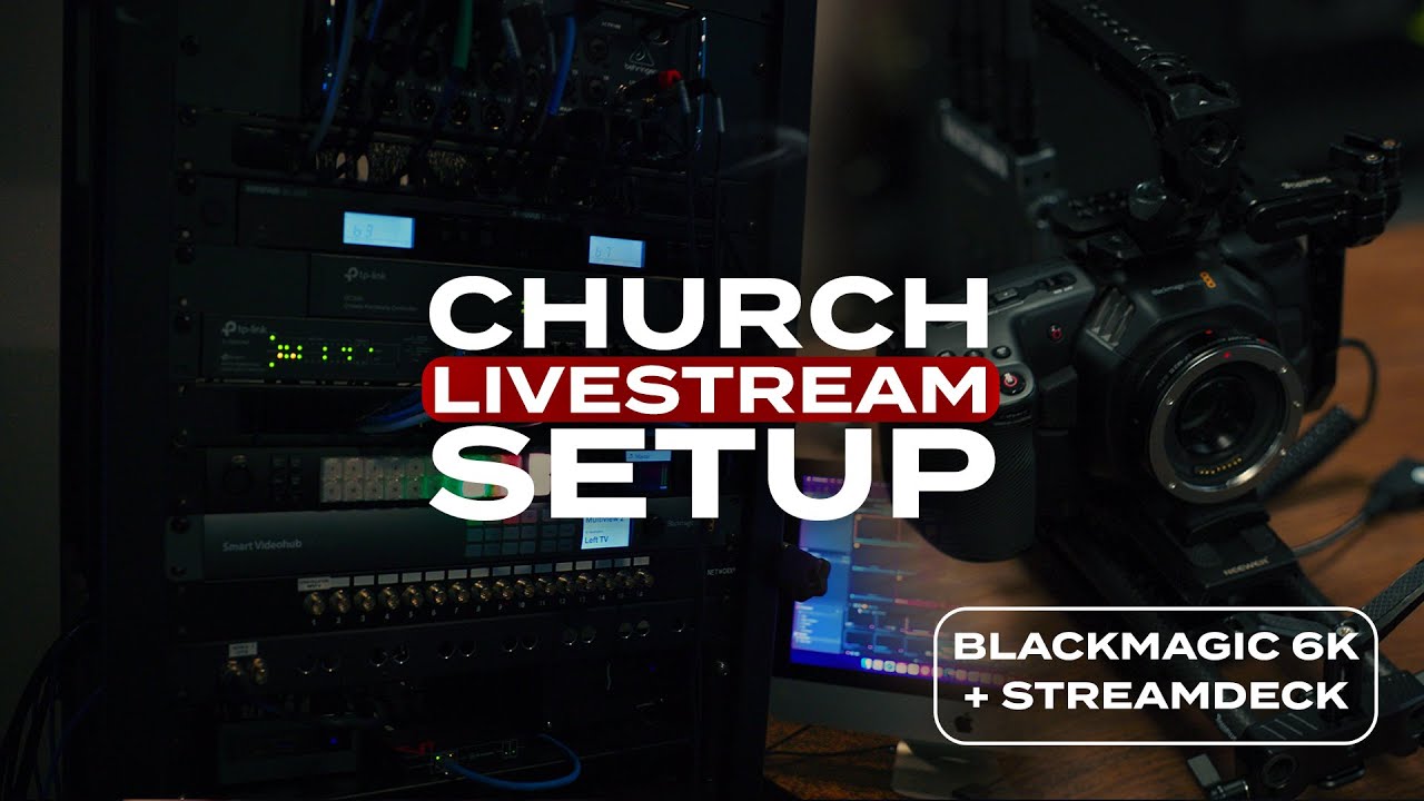 Church Livestream Setup - Full Broadcast Room Tour & Gear Rundown