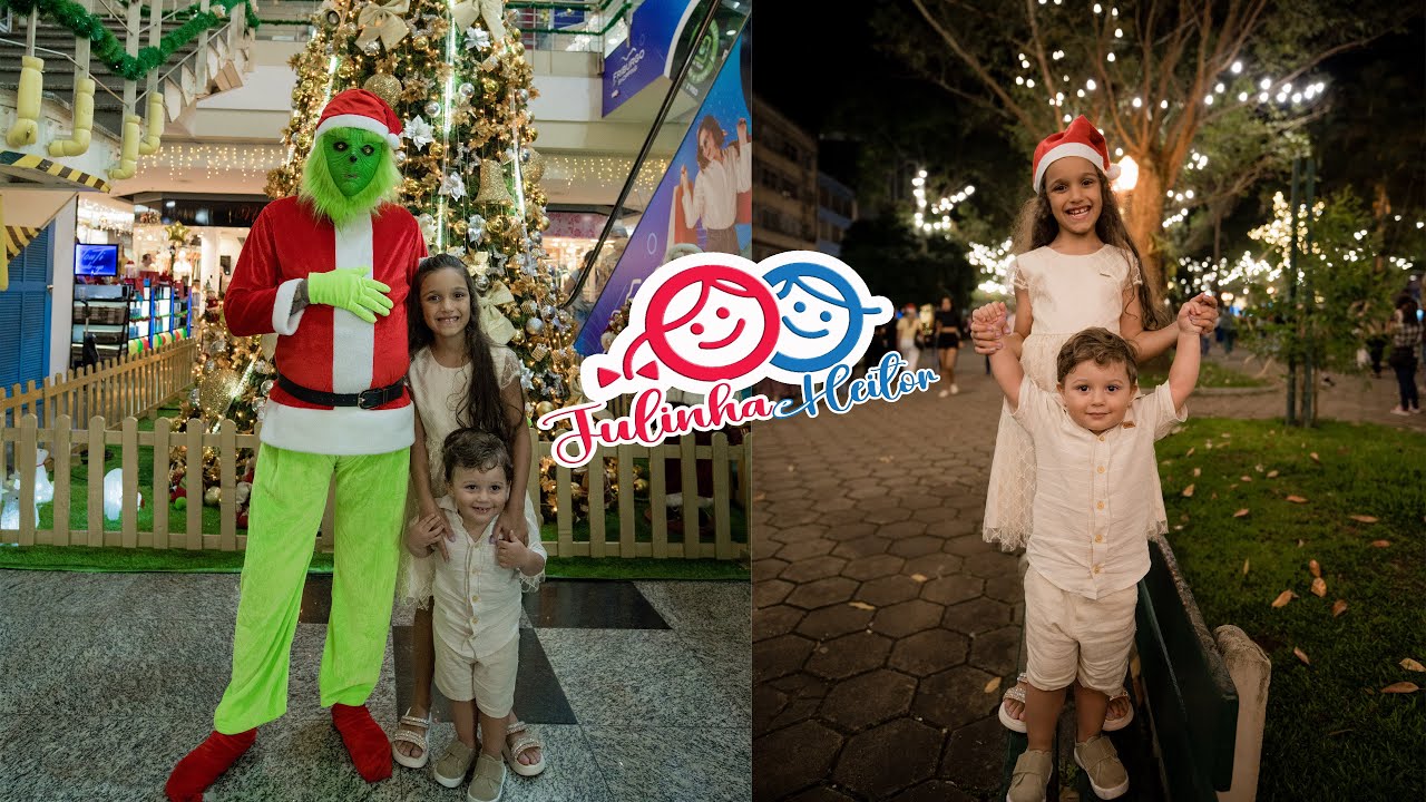 Júlia e Heitor -  O desfile de Natal -  #novafriburgo #natalemfamilia #infantil