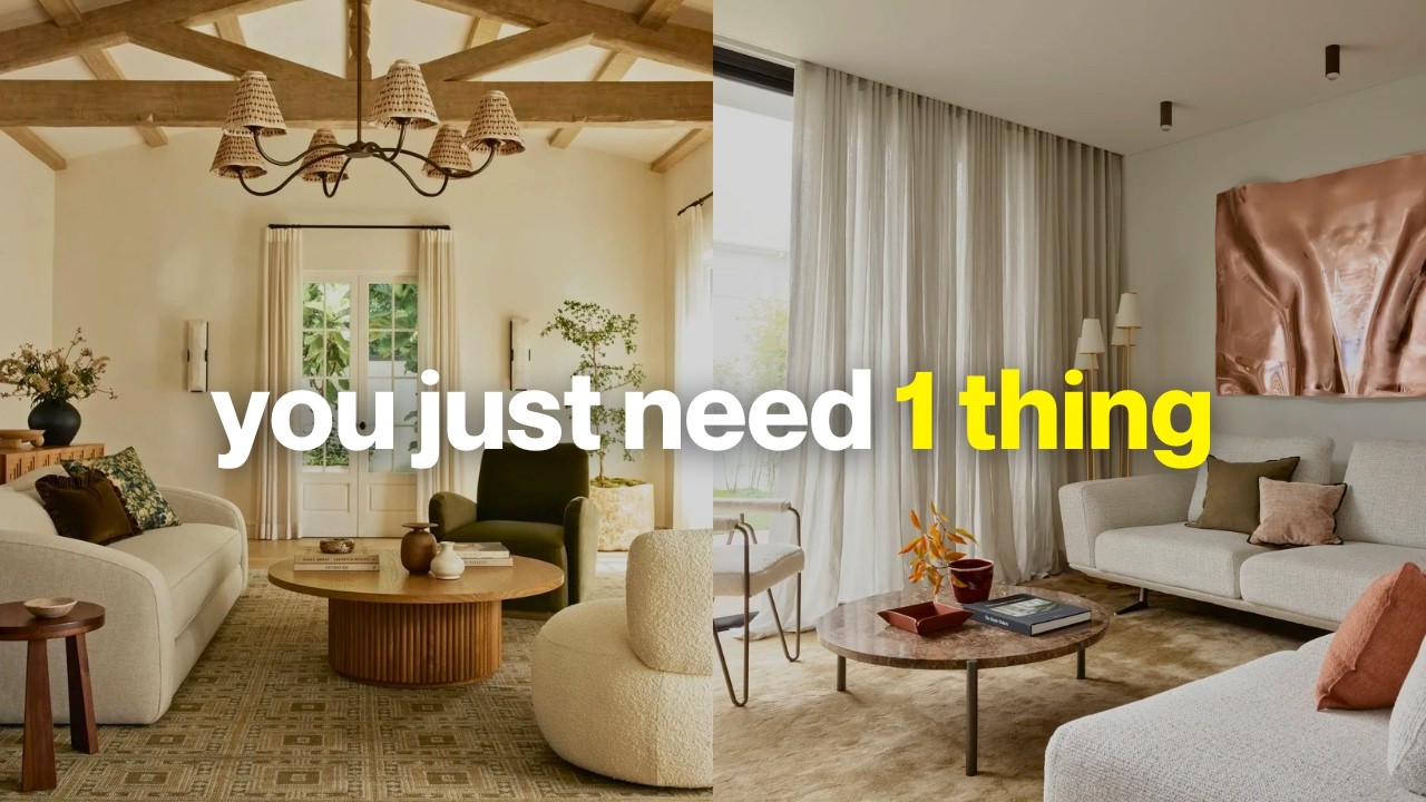 6 Secrets To Make Your Living Room Look Expensive