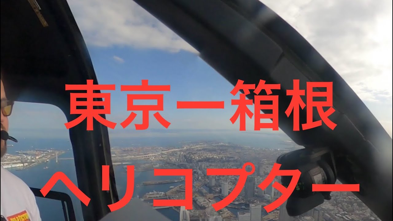 東京ー箱根(ヘリコプター)