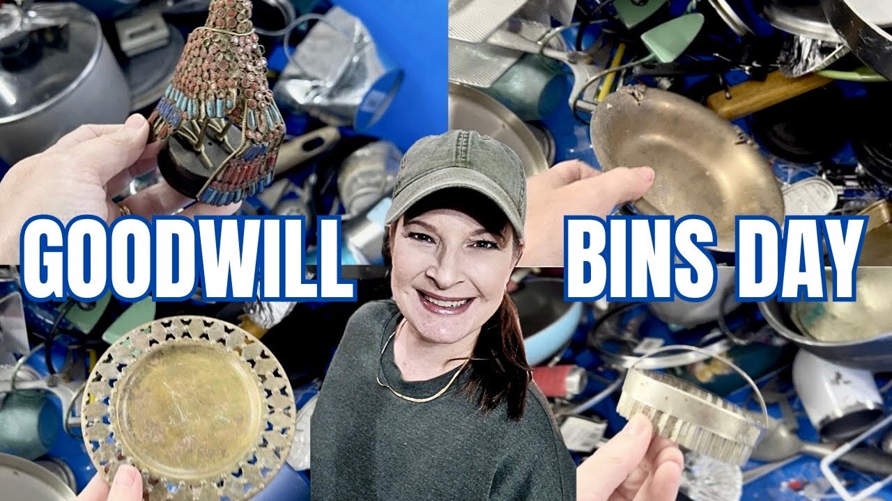THRIFT SHOP At The GOODWILL BINS With Me Thrift With Me • Thrifting Home Decor 