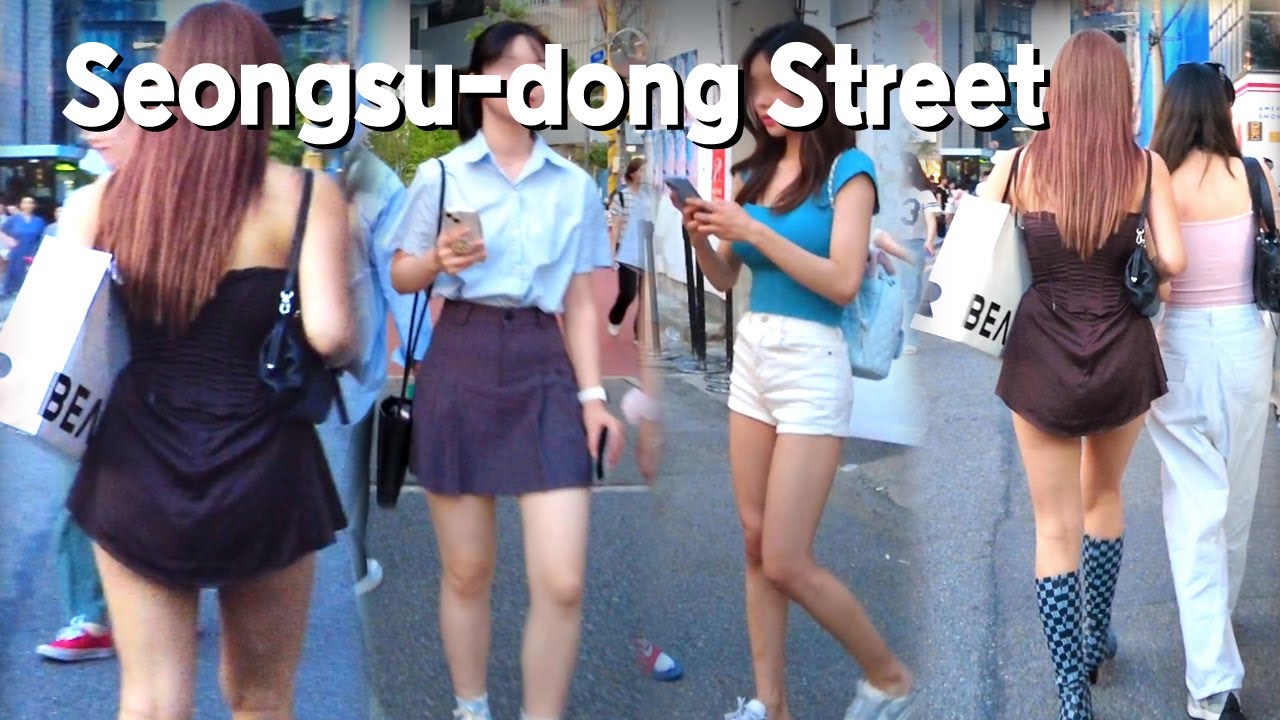 [4K]😍😍성수동핫플 토요일오후/ 디올성수/성수동카페/성수동데이트/Seongsu-dong/Seoul, Korea/City Stroll