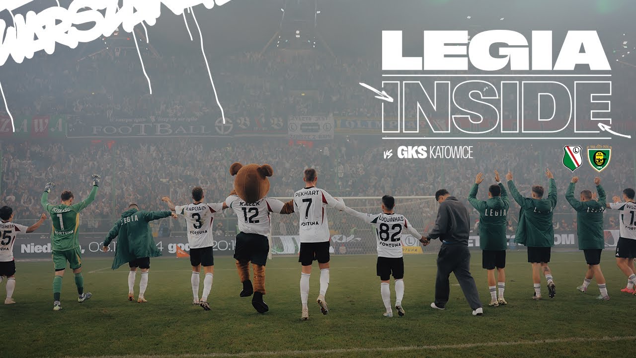 LEGIA INSIDE: POKAZ SIŁY PRZY ŁAZIENKOWSKIEJ