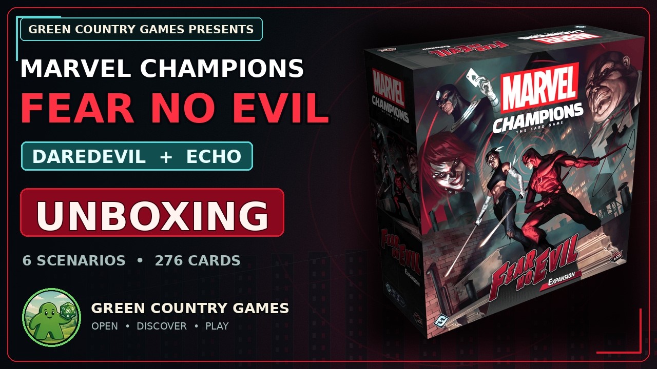 Marvel Champions - Fear No Evil Campaign Expansion Unboxing