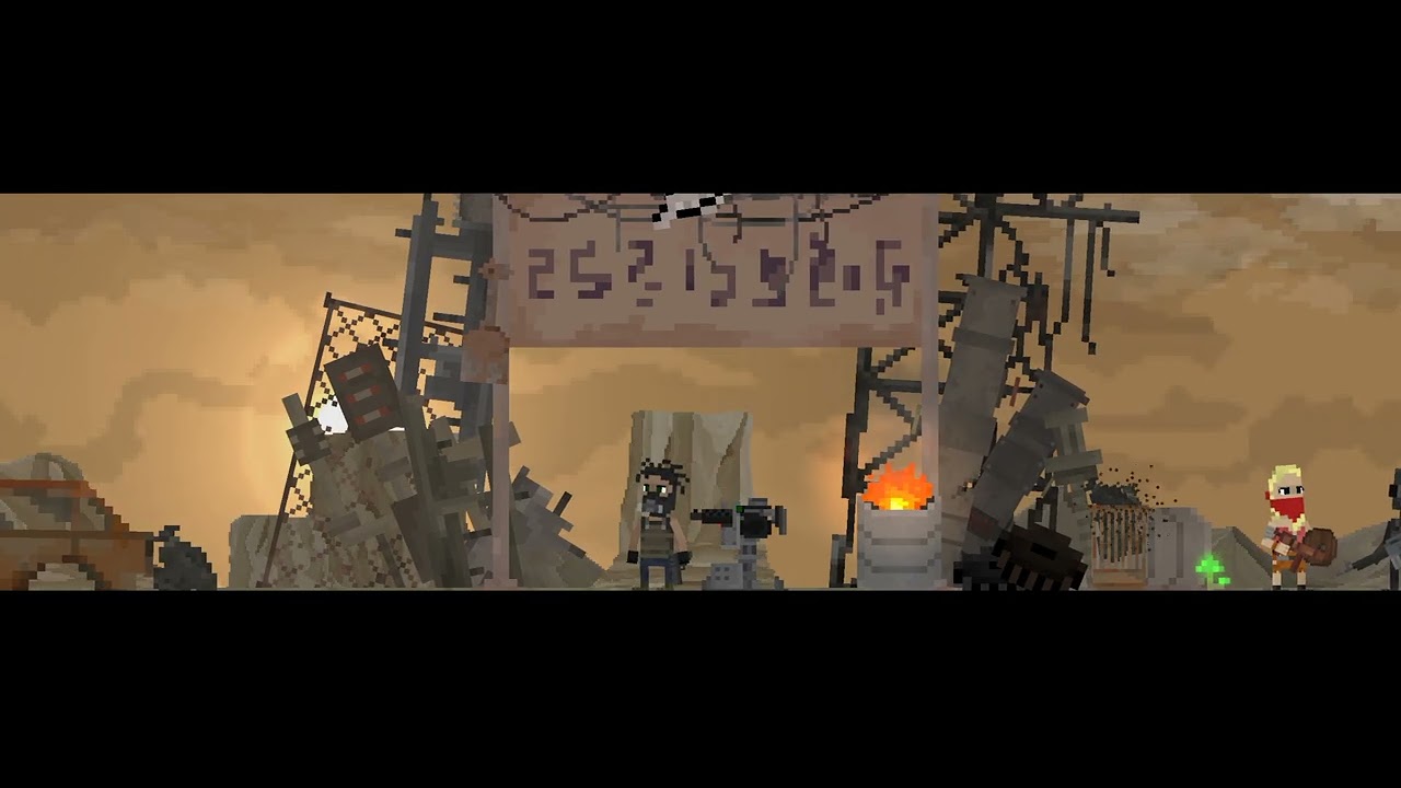 Прохожу историю пустоши 2 часть. Скрап таун. 