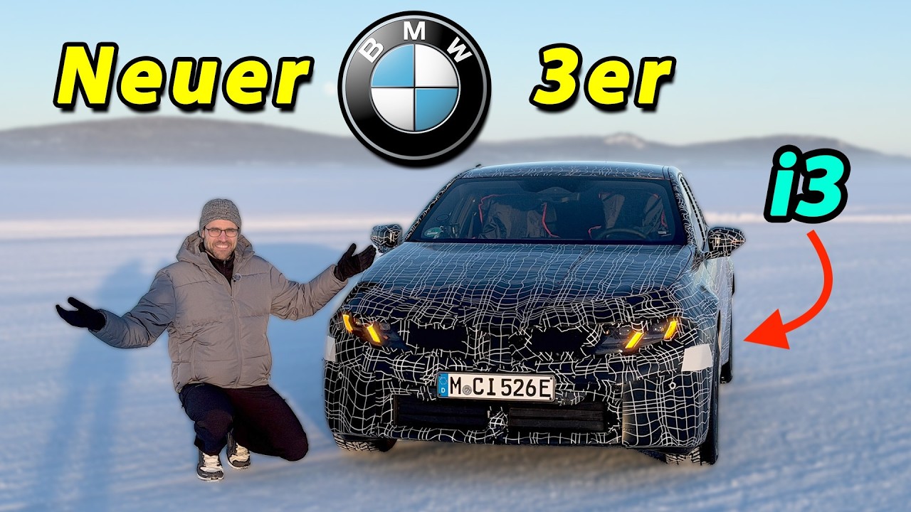 Neuer BMW 3er erste Fahrt als BMW i3 xDrive50! (2027)