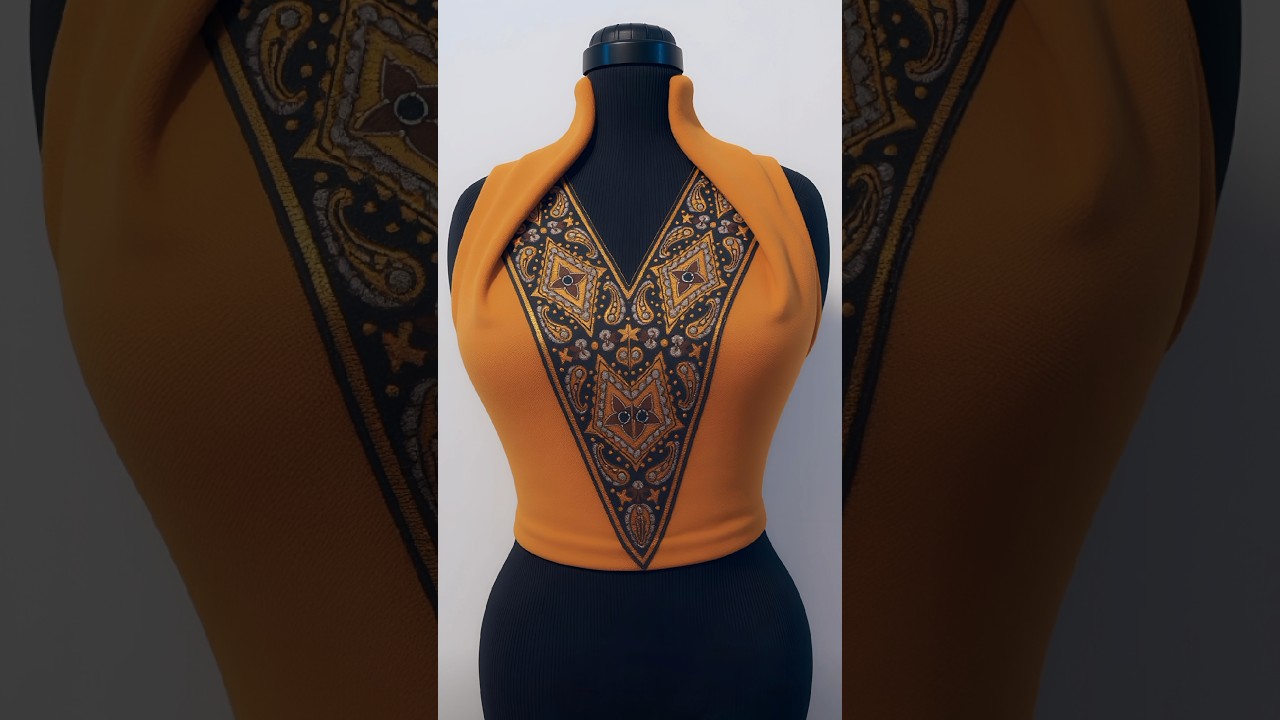 Craft a Perfect Bodice with Collar: Step-by-Step Draft, Sew & Mannequin Show