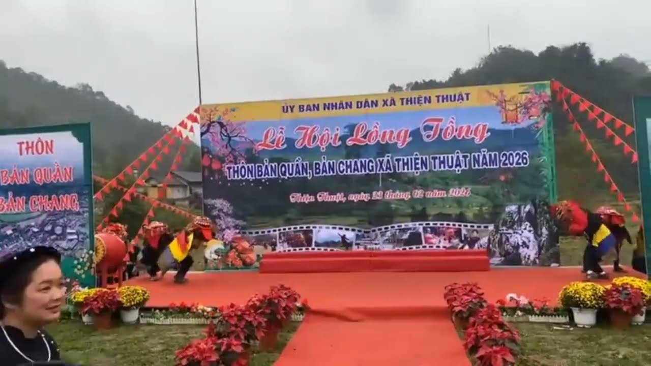 Ngày Hội điểm Lồng Tồng Bản Quần xã Thiện Thuật ngày mùng 7 tháng giêng năm 2026