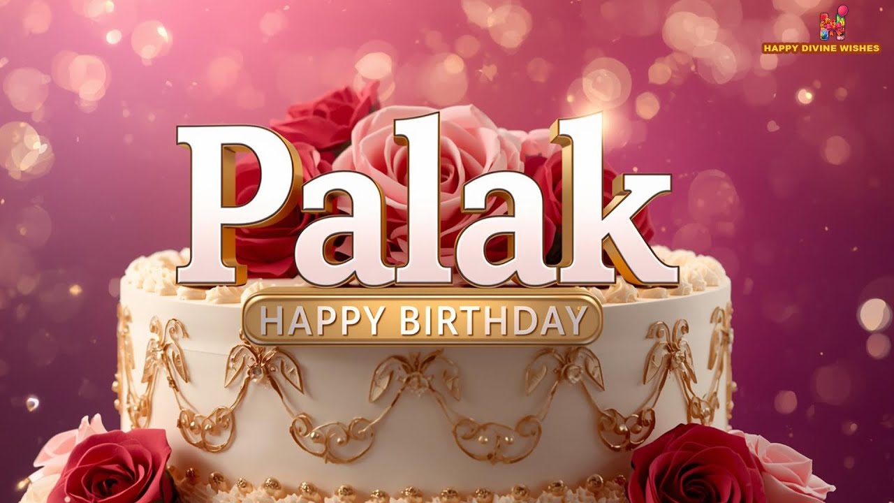 Palak Happy Birthday Song  | Most Beautiful Birthday Song for Palak | Heart Touching Birthday Song