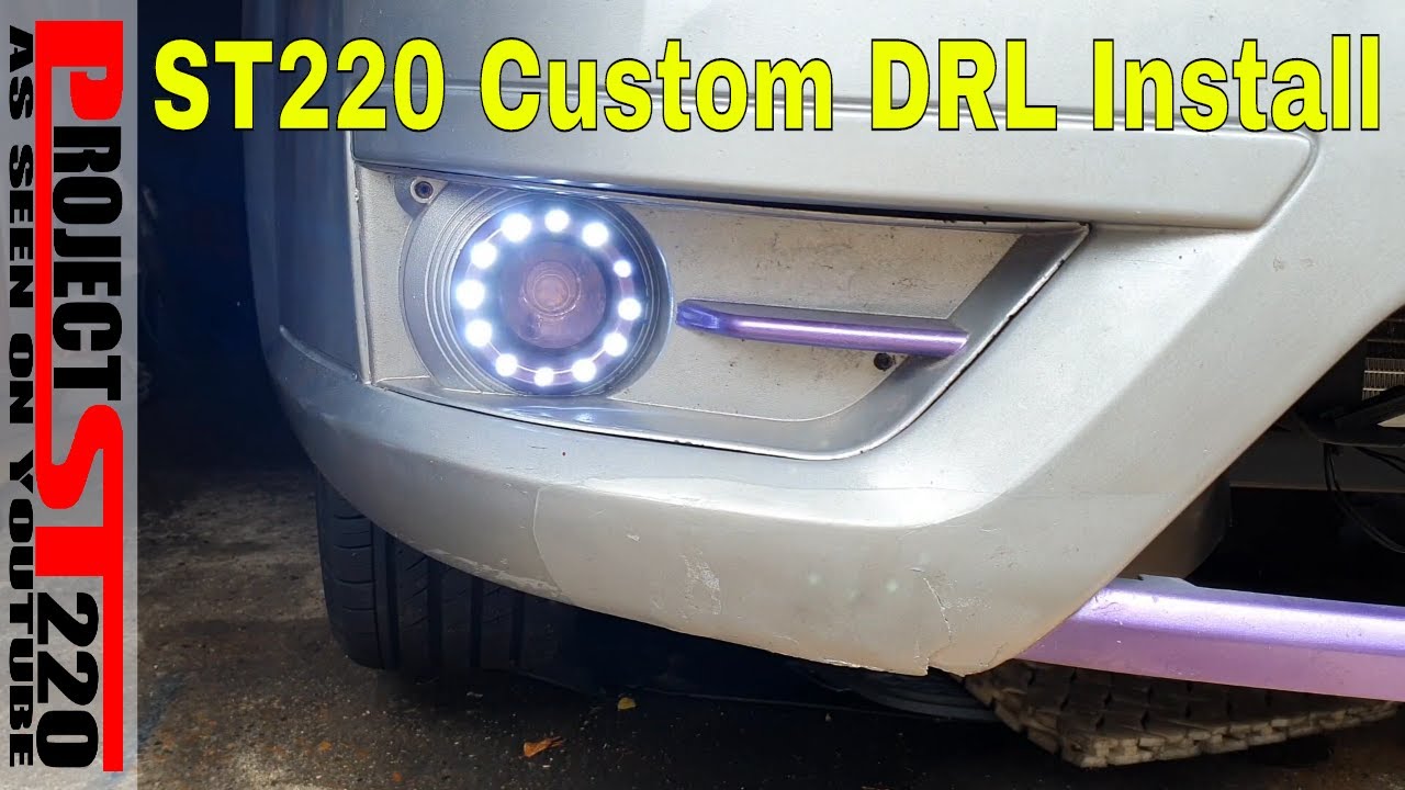Mondeo Mk3 ST220 Custom DRL Install