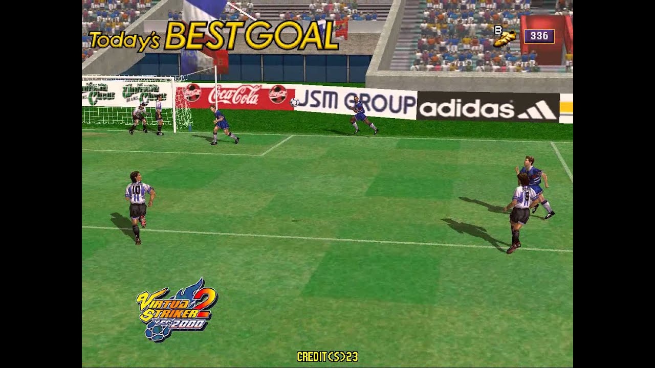 336 Best Goal - Virtua Striker 2 (v2000) NAOMI - Demul