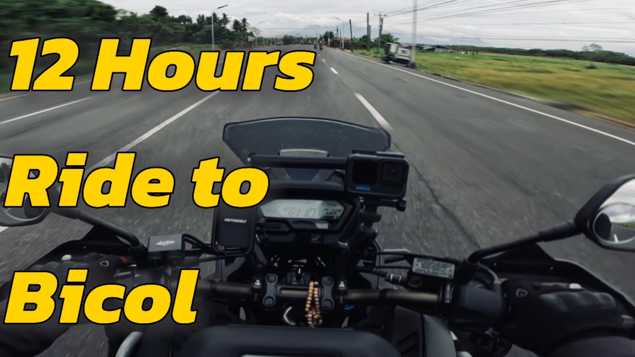 Stranded sa Matnog Port | 12 Hours Ride to Bicol | Rizal to Samar | Honda CB150X