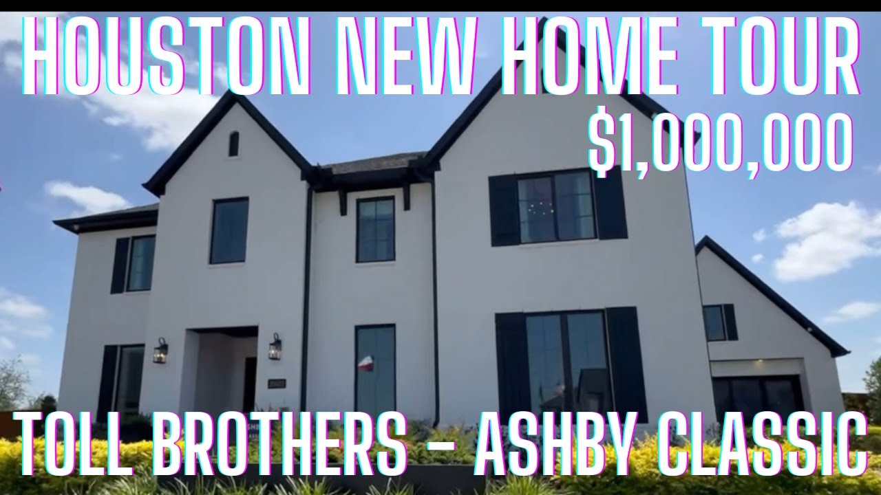 TOLL BROTHERS ASHBY CLASSIC MODEL | New Construction Homes Houston TX | NEW COMMUNITY DUNHAM POINTE