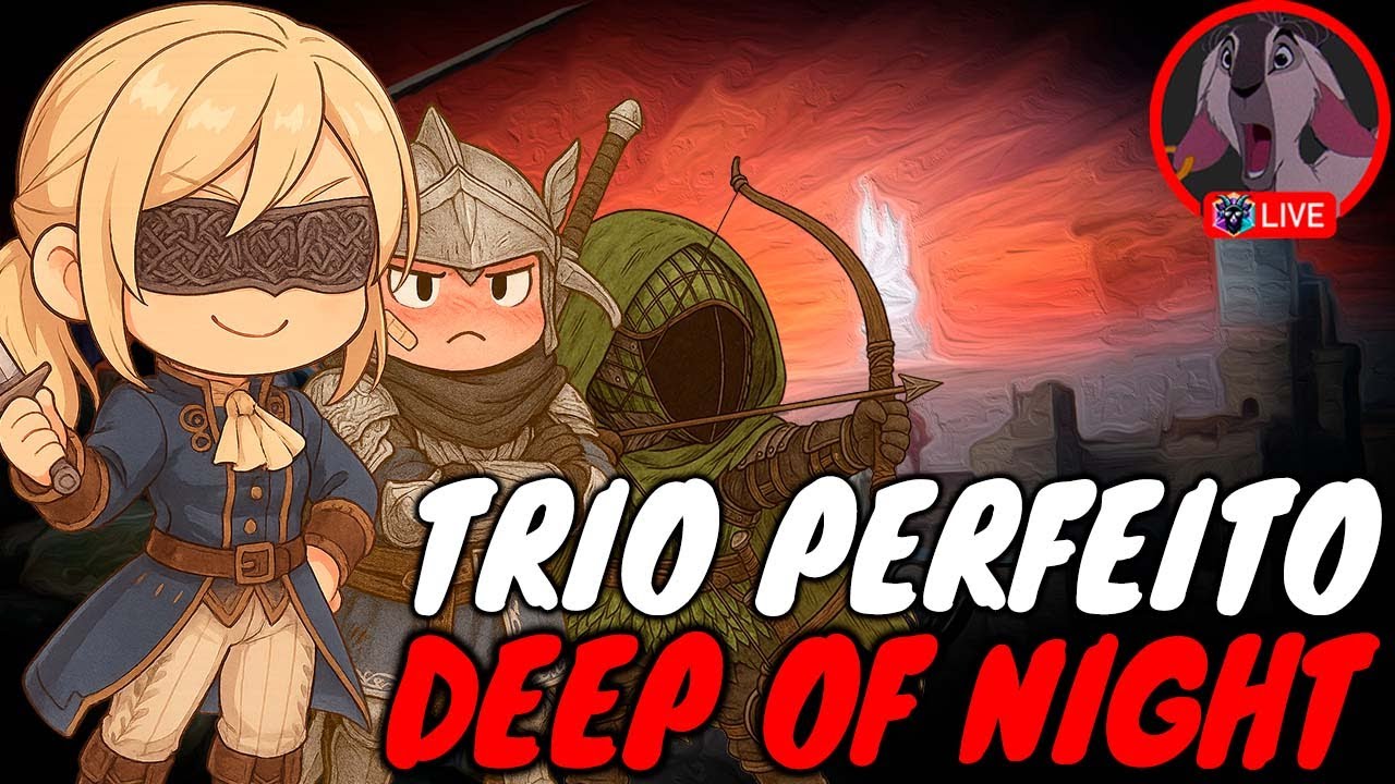 SINERGIA SUPREMA! O melhor TRIO para Deep of Night? | Elden Ring Nightregn