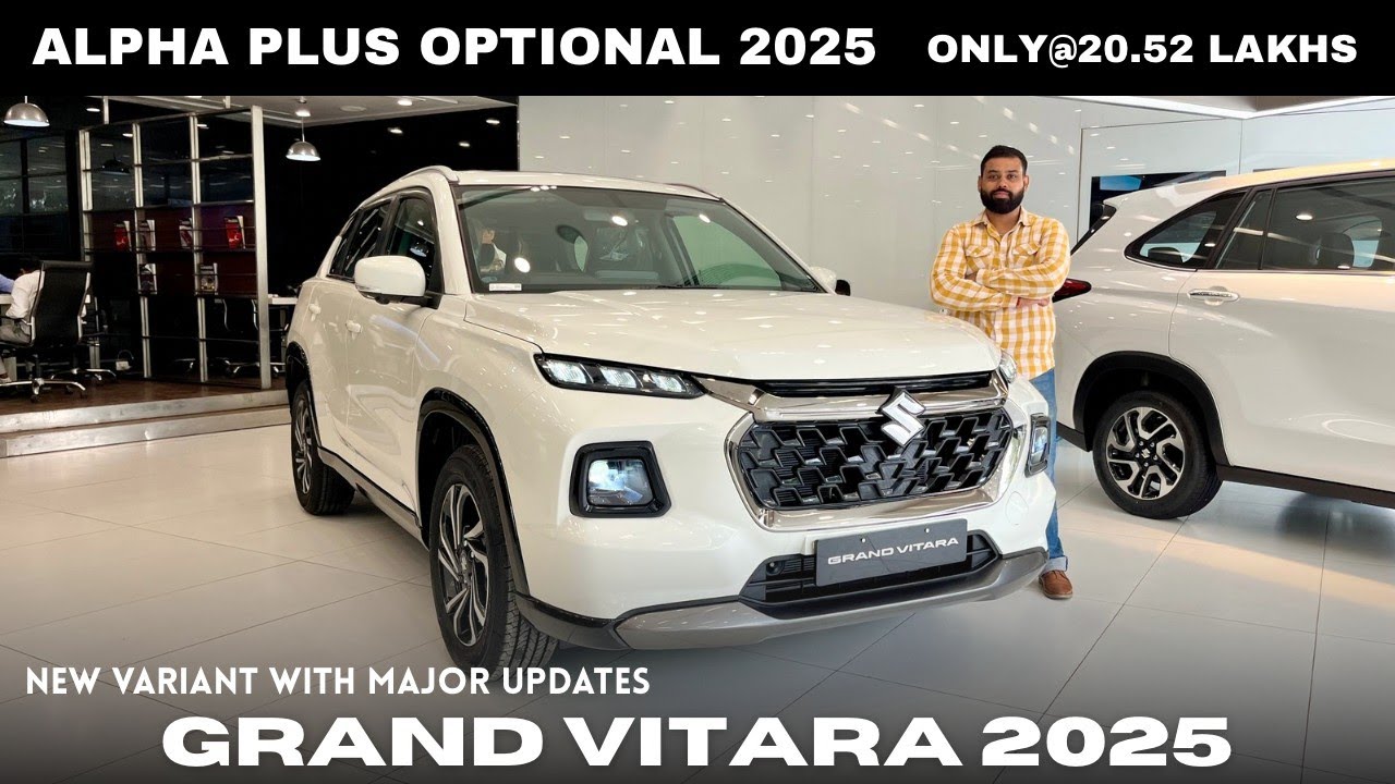 2025 Maruti Suzuki Grand Vitara Alpha Plus Optional 🔥 | Detailed Review | Priced @ ₹20.52Lakhs |