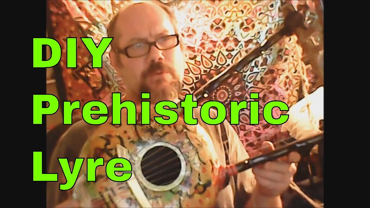 DIY Prehistoric Gourd Lyre - Build Your Own Nyatiti African and Babylonian Musical instrument