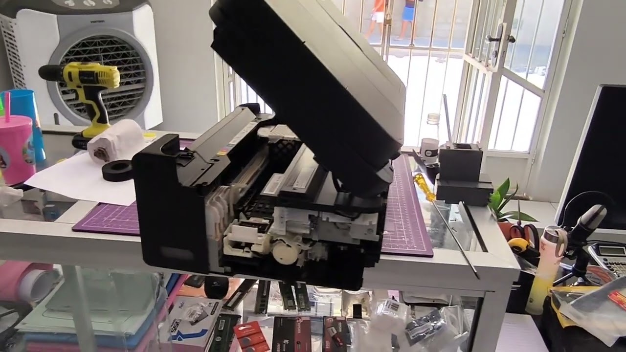Instalei o Dispenser na impressora EPSON L6270, série 6000 ainda na garantia, Tem vídeo Completo