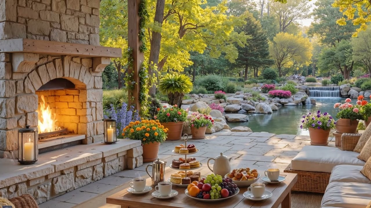 Calm Spring Jazz By The Water - Soft Jazz Music To Melt Stress And Bring The Mind Back To Balance