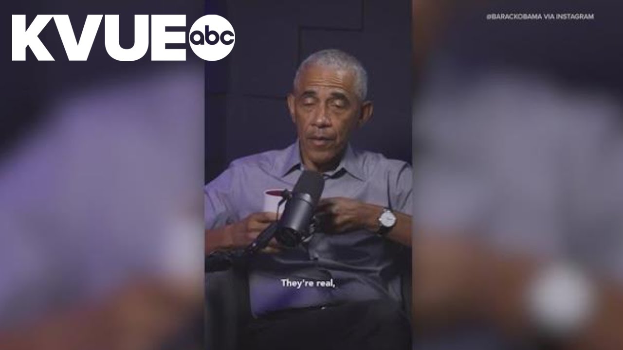 Former President Obama clarifies viral claim about aliens