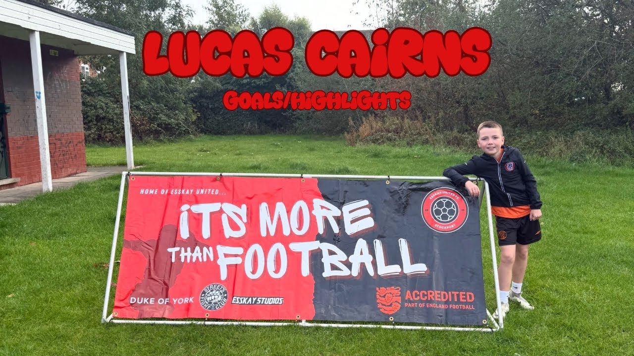 Lucas Cairns - Goals/Highlights 😮‍💨🔥 (U10s Football)