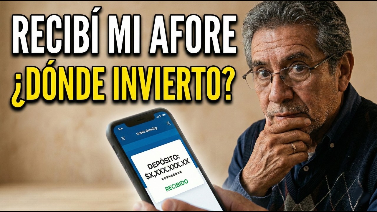 ¿YA RECIBISTE TU AFORE? Guía de INVERSIÓN 2026 para no perder dinero ante la INFLACIÓN