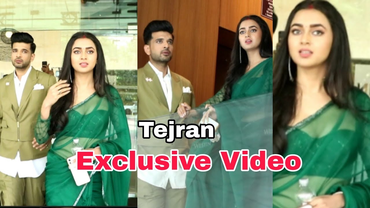 Tejaswi Is Looking Too Cute With Boyfriend Karan Kundra In Traditional Indian Saare #tejran #naagin6