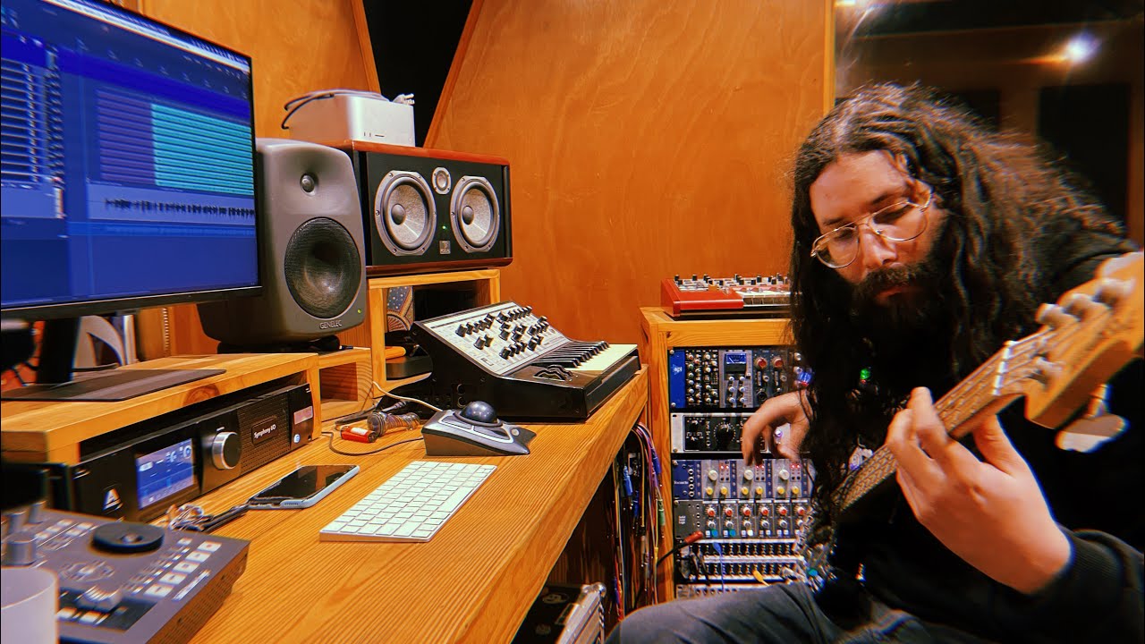 Grabando los bajos - Lalaland - Andrea Coombes | @phatbuddha740