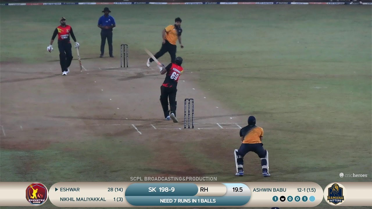 RAMANA HITTERS vs SHAASTRA KINGS