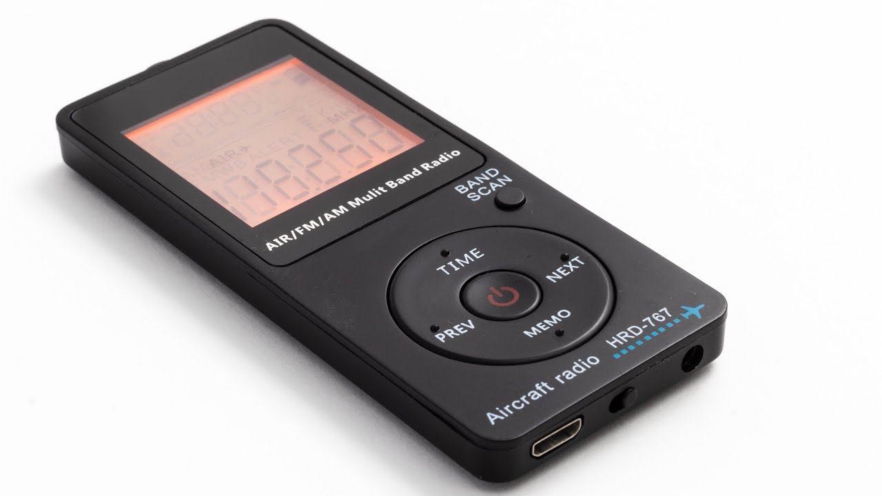 ✈️HRD-767: Portable Aircraft Band Radio (AM|FM|AIR): UNBOXING📦