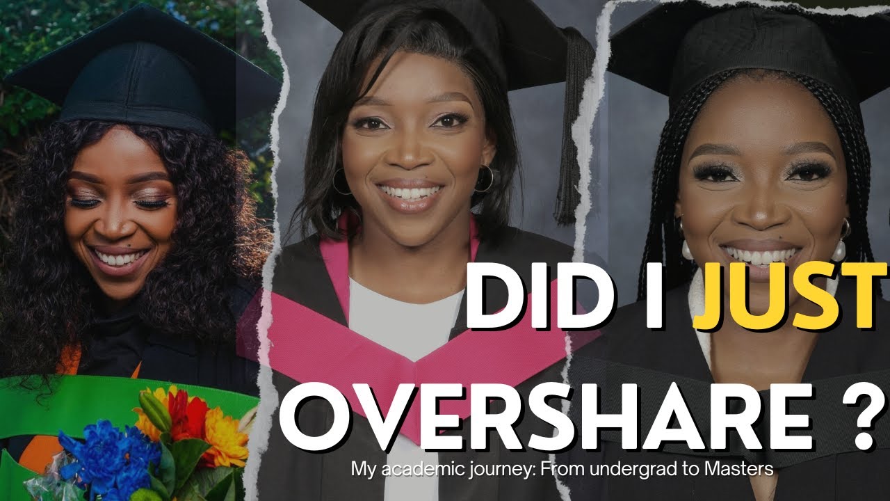 My academic journey: From undergrad to Masters